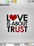 Download mobile theme Love Is Trust By ACAPELLA