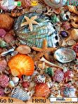 Download mobile theme animated sea shells