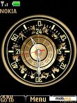 Download mobile theme Zodiac Clock