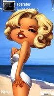 Download mobile theme Blonde Cartoon