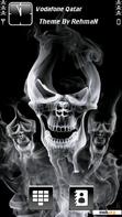 Download mobile theme Smoke Skulls By Rehman