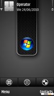 Download mobile theme Windows 7 Metro White-black