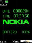 Download mobile theme Nokia Clock