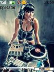 Download mobile theme Dj Girl