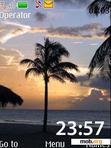 Download mobile theme Tropical_sunset_24 picture