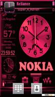 Download mobile theme Nokia Clock