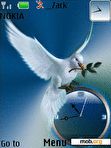 Download mobile theme Bird Clock