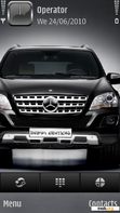 Download mobile theme black mercedes ml by di_stef