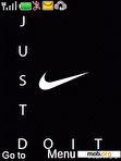 Download mobile theme Just Do It