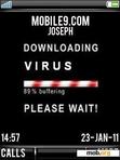 Download mobile theme Animated_Virus