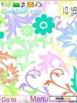 Download mobile theme flowers pastel