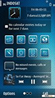 Download mobile theme Hand made Blue