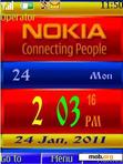 Download mobile theme CoLOrfull nokia