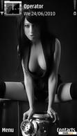 Download mobile theme Sensual Dark Woman