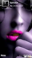 Download mobile theme Sensual Pink Lips