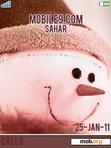 Download mobile theme Snowman