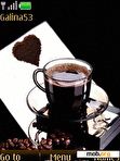 Download mobile theme Coffee _ animation rus