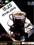 Download mobile theme Coffee _ clock