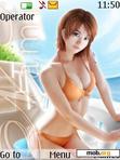 Download mobile theme Hot Girl