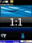 Download mobile theme Blue indicator