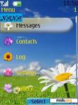 Download mobile theme Blue Camomile CLK