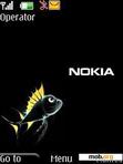 Скачать тему Nokia FisH