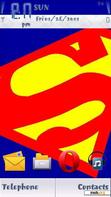 Скачать тему superman logo