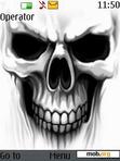 Download mobile theme Scary Skull Theme