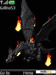 Download mobile theme Dragon animation