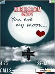 Download mobile theme Love_Moon_Animated