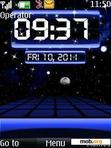 Download mobile theme Digital Date Clock