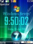 Download mobile theme Windows7 Clock