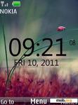 Download mobile theme Nature Clock