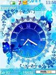 Download mobile theme Night clock of the fairy