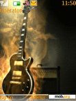 Download mobile theme animated guitar