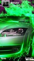 Download mobile theme Green Audi By ACAPELLA