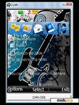 Download mobile theme Blue_guitar