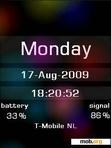 Download mobile theme DigitaL_Clock_Flash