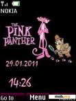 Download mobile theme Pink Panther Clock