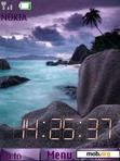 Download mobile theme Nature Clock