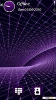 Download mobile theme Violet Fractal