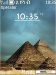 Download mobile theme pyramids clock