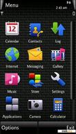 Download mobile theme Black Bricks