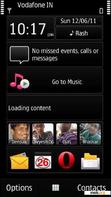 Download mobile theme Blank Black