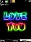 Download mobile theme LOVE YOU