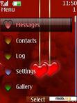 Download mobile theme Hearts