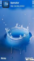 Download mobile theme Water Dropping