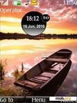 Download mobile theme Nature Clock