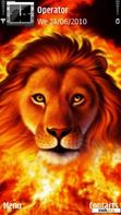 Download mobile theme Fire Lion