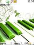 Download mobile theme Abstract Piano